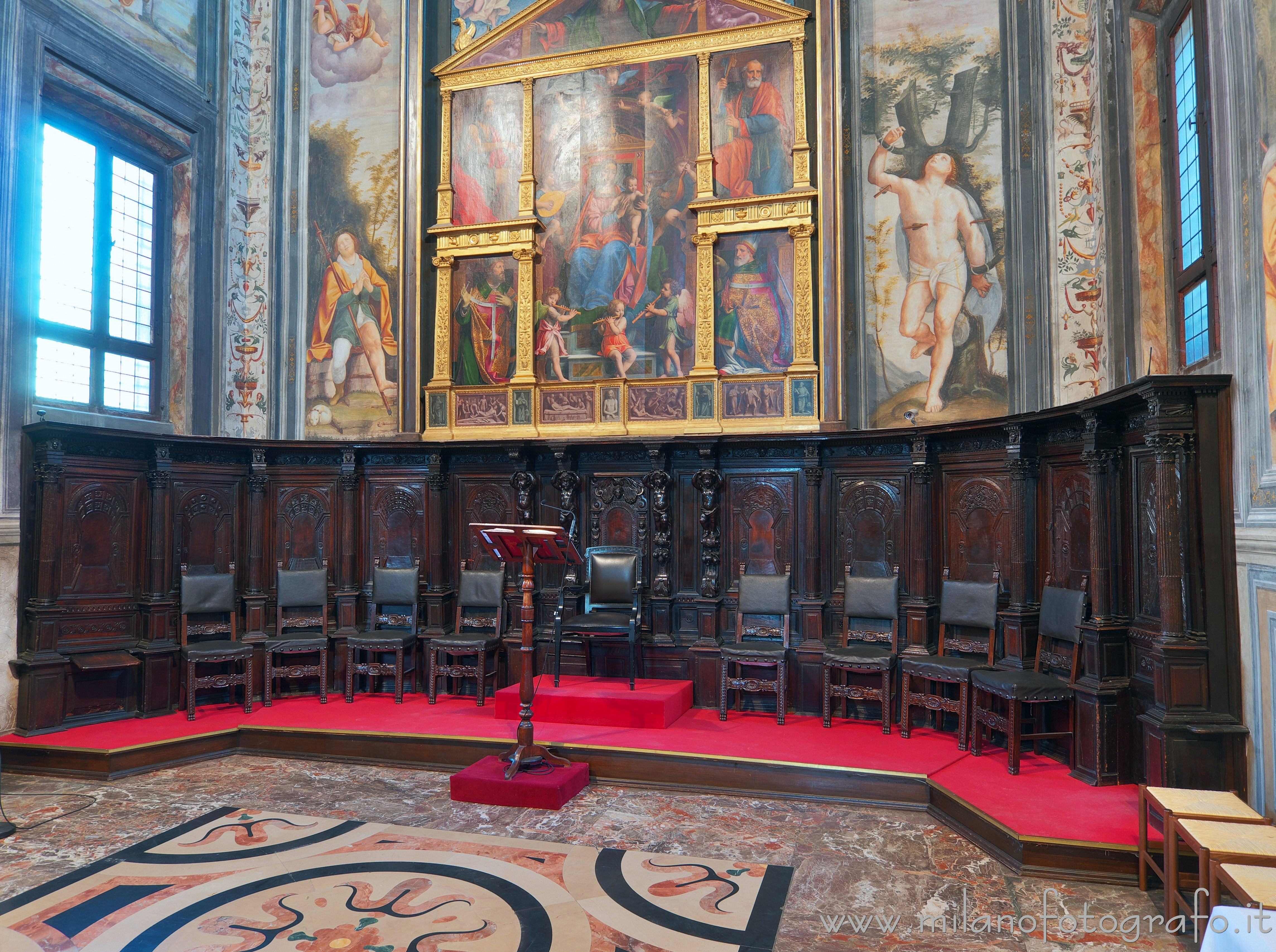 Legnano (Milan, Italy) - Choir of the Basilica of San Magno